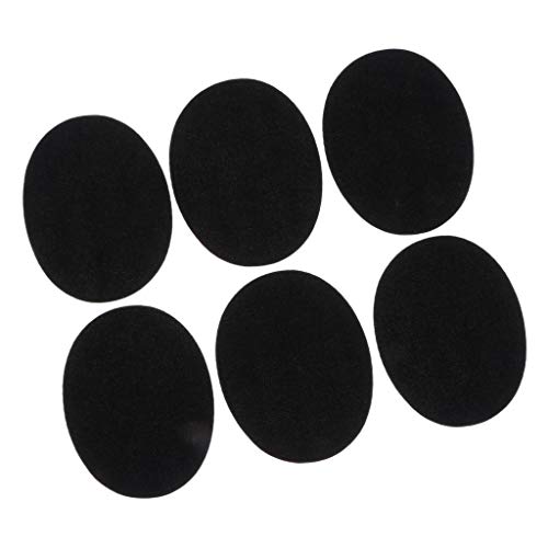 6 Stück ovale Form Bügelbild Wildleder Ellenbogen Applikation Tuch Abzeichen Schwarz 6 Stück ovale Form Bügelbild Wildleder Ellenbogen Applikation Tuch Abzeichen Schwarz von Geardeangloow