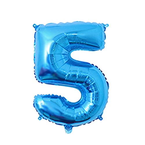 81,3 cm großer Zahlenballon, dekorativer Aluminiumfolienballon, Geburtstag, Hochzeit, Party, Urlaub, Geschenk, Dekoration, Stil 5, Blau 81,3 cm großer Zahlenballon, dekorativer Aluminiumfolienballon, Geburtstag, Hochzeit, Party, Urlaub, Geschenk, Dekoration, Stil 5, Blau von Geardeangloow