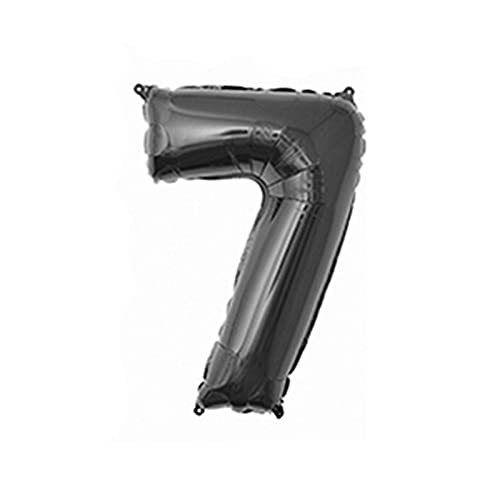 81,3 cm großer Zahlenballon, dekorativer Aluminiumfolienballon, Geburtstag, Hochzeit, Party, Urlaub, Geschenk, Dekoration, Stil 7, schwarz 81,3 cm großer Zahlenballon, dekorativer Aluminiumfolienballon, Geburtstag, Hochzeit, Party, Urlaub, Geschenk, Dekoration, Stil 7, schwarz von Geardeangloow