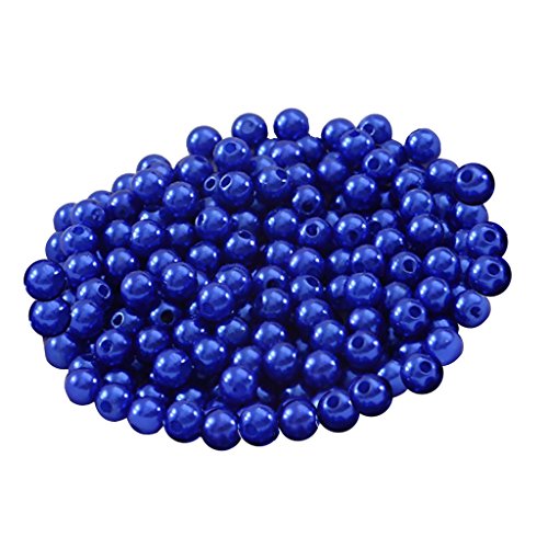 Abstandshalter aus Kunststoff, rund, 6 mm, 500 Stück, Dunkelblau von Geardeangloow