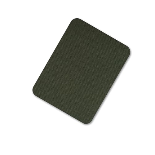 Aufnäher zum Aufbügeln für Kleidung, Reparatur, handgefertigte Kleidung, Zubehör zum Reparieren von Hosen, Knien, zerrissenen Jeans, Armeegrün, 10 Stück Aufnäher zum Aufbügeln für Kleidung, Reparatur, handgefertigte Kleidung, Zubehör zum Reparieren von Hosen, Knien, zerrissenen Jeans, Armeegrün, 10 Stück von Geardeangloow