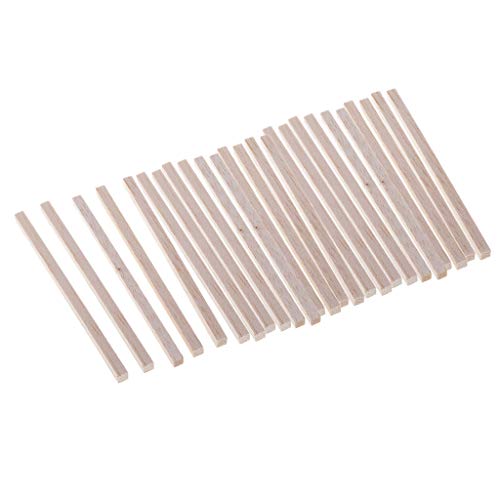 Balsaholzblöcke, DIY-Modellierung, Handwerk, Holzbearbeitungsmaterialien, 25 Stück, 5 x 5 x 110 mm Balsaholzblöcke, DIY-Modellierung, Handwerk, Holzbearbeitungsmaterialien, 25 Stück, 5 x 5 x 110 mm von Geardeangloow