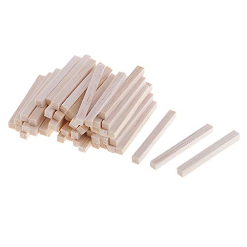 Balsaholzblöcke, DIY-Modellierung, Handwerk, Holzbearbeitungsmaterialien, 60 Stück, 5 x 5 x 50 mm Balsaholzblöcke, DIY-Modellierung, Handwerk, Holzbearbeitungsmaterialien, 60 Stück, 5 x 5 x 50 mm von Geardeangloow