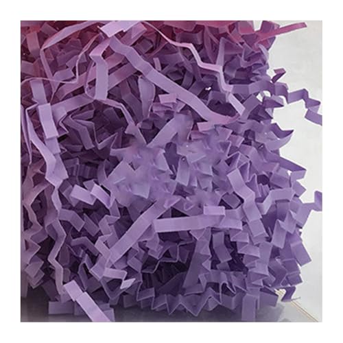 Bast, Gras, Festival, geschreddertes Papier, Füllung, Blickfang, perfektes DIY-Konfetti, Party-Dekoration, Verpackungszubehör, Hellviolett Bast, Gras, Festival, geschreddertes Papier, Füllung, Blickfang, perfektes DIY-Konfetti, Party-Dekoration, Verpackungszubehör, Hellviolett von Geardeangloow
