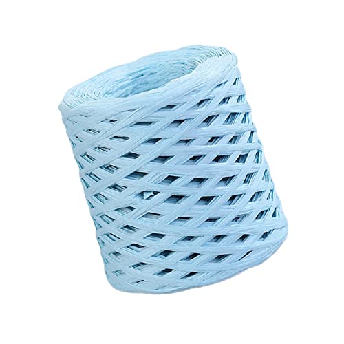 Bast-Papierband, Verzierungen für Geschenkverpackungen, Weben, Hochzeit, Azurblau, 200 m Bast-Papierband, Verzierungen für Geschenkverpackungen, Weben, Hochzeit, Azurblau, 200 m von Geardeangloow