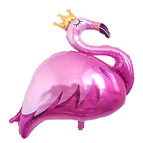 Cartoon-Tier-Aluminiumfolie, Ballonkrone, rosa Flamingo Cartoon-Tier-Aluminiumfolie, Ballonkrone, rosa Flamingo von Geardeangloow