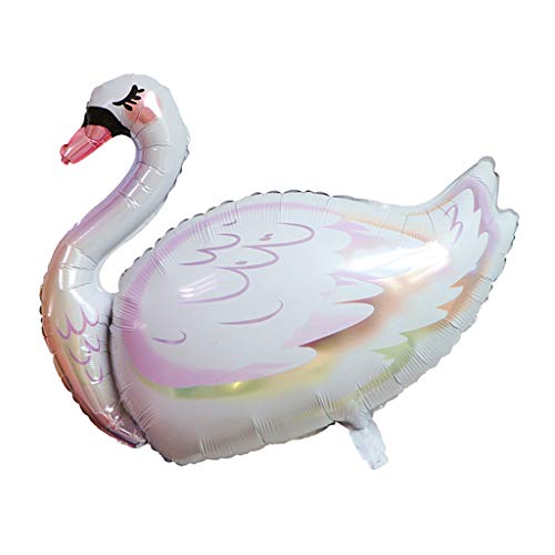 Cartoon-Tier-Aluminiumfolien-Ballon-Schwan, Weiß Cartoon-Tier-Aluminiumfolien-Ballon-Schwan, Weiß von Geardeangloow