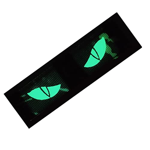 Cat Eye Patches of Morale Glow The Dark Armbandabzeichen für Helmtaschen, Blau, Stil 4 Cat Eye Patches of Morale Glow The Dark Armbandabzeichen für Helmtaschen, Blau, Stil 4 von Geardeangloow