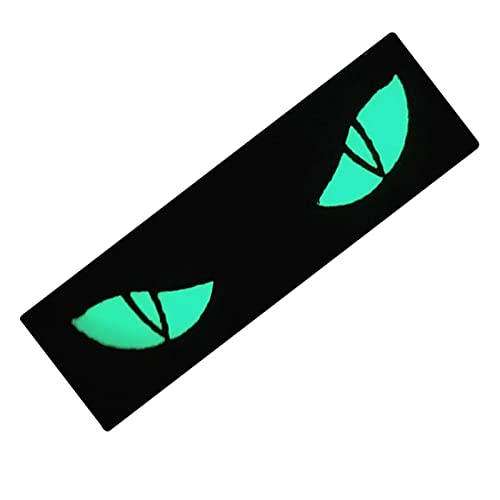 Cat Eye Patches of Morale Glow The Dark Armbandabzeichen für Helmtaschen, Schwarz, Stil 3 Cat Eye Patches of Morale Glow The Dark Armbandabzeichen für Helmtaschen, Schwarz, Stil 3 von Geardeangloow