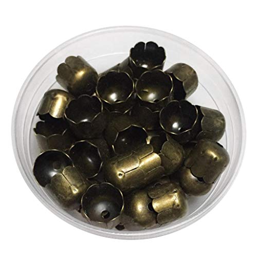 Endkappen für Schmuck, Eisen, 10 mm, Antik-Bronze, 45 Stück Endkappen für Schmuck, Eisen, 10 mm, Antik-Bronze, 45 Stück von Geardeangloow