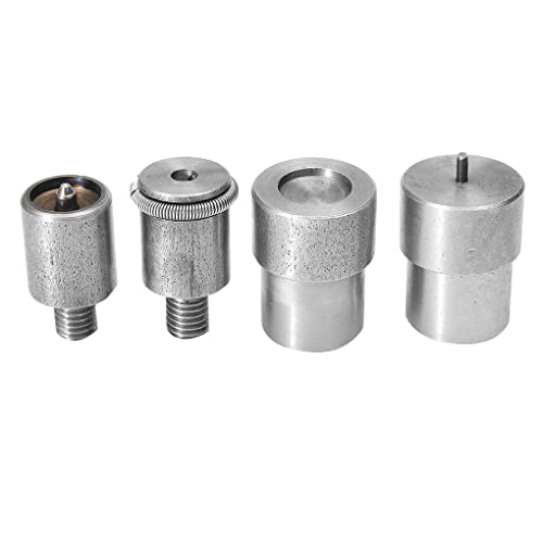 Ersatz für 655 Handpressmaschine Ersatzteile Handdruck Schnappform Druckknopf Form Set DIY Stanzformen, Silber, 655/10 mm Ersatz für 655 Handpressmaschine Ersatzteile Handdruck Schnappform Druckknopf Form Set DIY Stanzformen, Silber, 655/10 mm von Geardeangloow