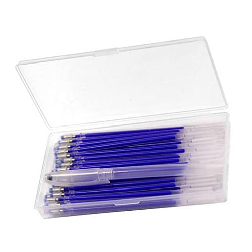 Geardeangloow 40 Stück Heat Erase Pens Heat Erasable Fabric Refills Marking Pens Blue Geardeangloow 40 Stück Heat Erase Pens Heat Erasable Fabric Refills Marking Pens Blue von Geardeangloow