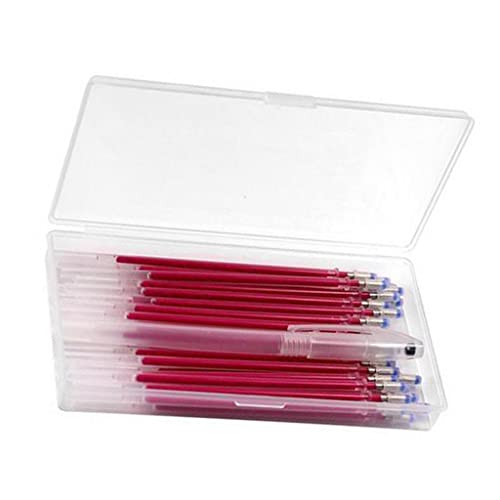 Geardeangloow 40 Stück Heat Erase Pens Heat Erasable Fabric Refills Marking Pens Red Geardeangloow 40 Stück Heat Erase Pens Heat Erasable Fabric Refills Marking Pens Red von Geardeangloow