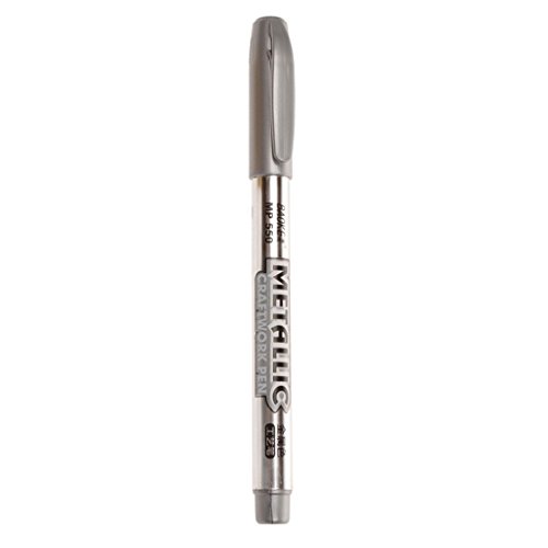 Geardeangloow DIY Crafting Metallic Pen Gold Silber Kunststoff Marker Malerei Metallic Stifte Silber, 1 Stück Geardeangloow DIY Crafting Metallic Pen Gold Silber Kunststoff Marker Malerei Metallic Stifte Silber, 1 Stück von Geardeangloow