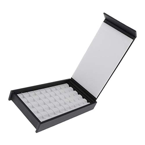 Geardeangloow Schmuck-Vitrine mit Schmucksteinen, 10 Reihen, Schwarz Geardeangloow Schmuck-Vitrine mit Schmucksteinen, 10 Reihen, Schwarz von Geardeangloow