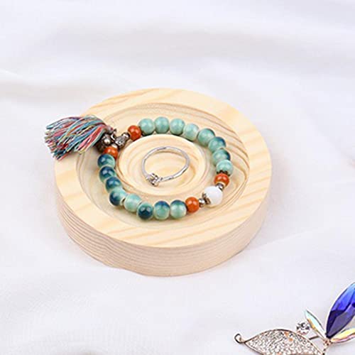 Geardeangloow Schmuckständer aus Holz, für Schmuck, Kommode, Broschen, rund Geardeangloow Schmuckständer aus Holz, für Schmuck, Kommode, Broschen, rund von Geardeangloow