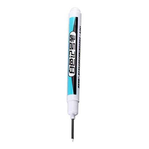 Geardeangloow Weißer Marker, Farbstift, DIY, Handwerk, Badezimmer, wasserabweisend, Tischlerei, Küche, 0,7 mm, 1 Stück, Weiß (0,7 mm) von Geardeangloow