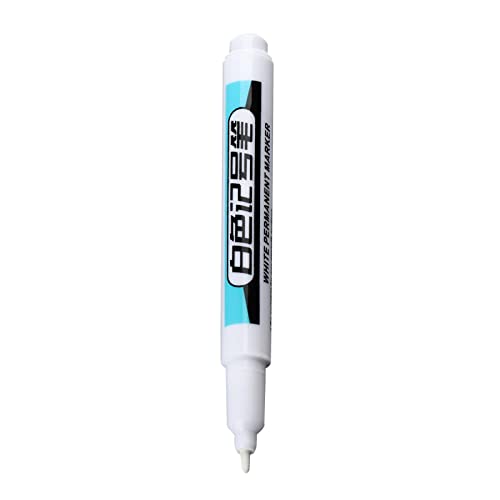 Geardeangloow Weißer Marker, Farbstift, DIY, Handwerk, Badezimmer, wasserabweisend, Tischlerei, Küche, 1 Stück, Weiß (1,0 mm) von Geardeangloow