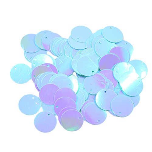 Glänzende runde lose Pailletten, zum Nähen, Basteln, 16 mm, Blau Glänzende runde lose Pailletten, zum Nähen, Basteln, 16 mm, Blau von Geardeangloow