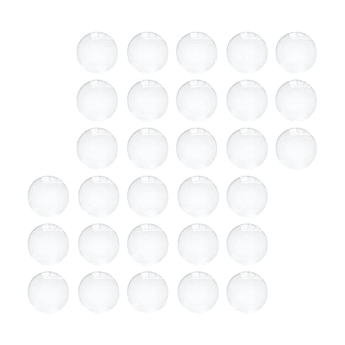 Halbrunde flache Rückseite für Schmuckherstellung, DIY, Handwerk, Glas-Cabochons, Kuppelfliesen, 18 mm, 30 Stück, transparent Halbrunde flache Rückseite für Schmuckherstellung, DIY, Handwerk, Glas-Cabochons, Kuppelfliesen, 18 mm, 30 Stück, transparent von Geardeangloow