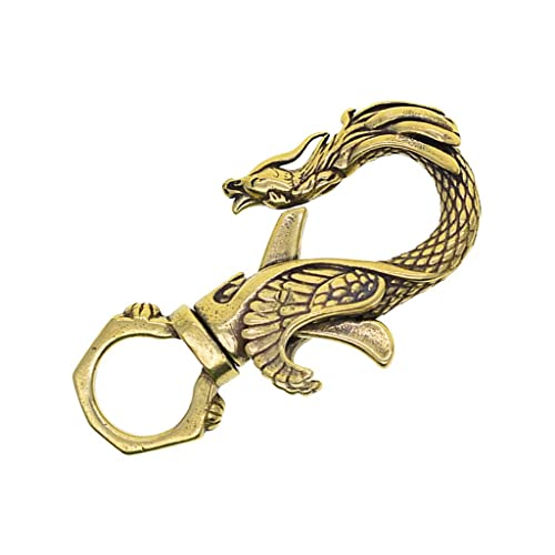 Handgefertigte Phoenix-Karabinerverschlüsse aus Messing, drehbar, Schlüsselanhänger-Ringe Handgefertigte Phoenix-Karabinerverschlüsse aus Messing, drehbar, Schlüsselanhänger-Ringe von Geardeangloow