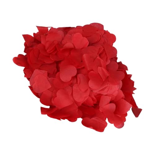 Herz-Konfetti zum Selbermachen, Hochzeit, Ornament, Ballon, Füllpapier, Feier, Dusche, Party, Tisch, Jahrestag, Dekoration, Rot Herz-Konfetti zum Selbermachen, Hochzeit, Ornament, Ballon, Füllpapier, Feier, Dusche, Party, Tisch, Jahrestag, Dekoration, Rot von Geardeangloow