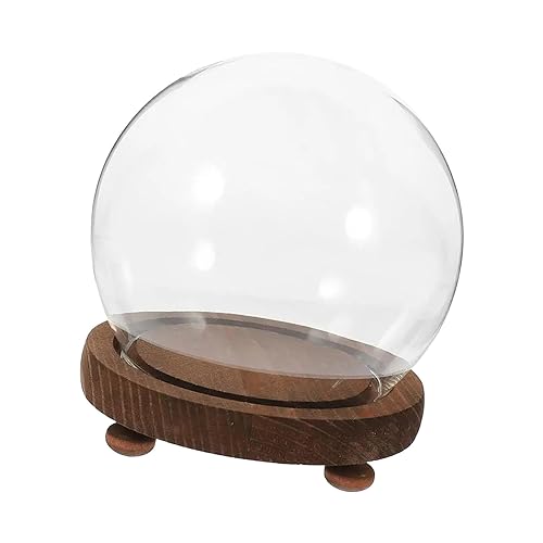 Kuppelförmige Glasvitrine DIY für Büro, Weihnachten, Party, Gastgeschenk, Dekoration, Zuhause, 18 cm, kugelförmig Kuppelförmige Glasvitrine DIY für Büro, Weihnachten, Party, Gastgeschenk, Dekoration, Zuhause, 18 cm, kugelförmig von Geardeangloow