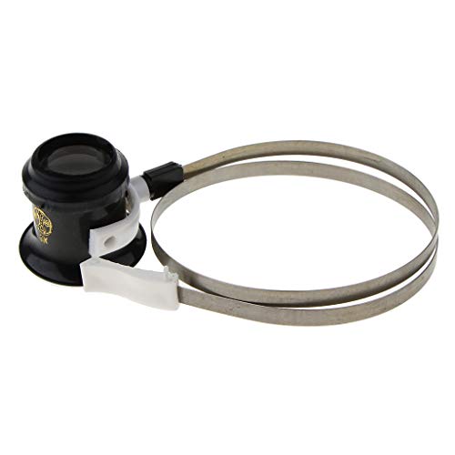 Lupe für Stirnband, Brillen, Uhren, Reparaturlupe, Juwelierlupe, 3-fache Vergrößerung Lupe für Stirnband, Brillen, Uhren, Reparaturlupe, Juwelierlupe, 3-fache Vergrößerung von Geardeangloow