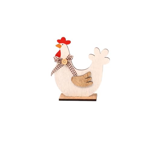 Oster-Dekoration aus Holz mit Flügel, Weihnachtsbaum, Huhn, DIY, Desktop-Tischdekoration, glatte Oberfläche für den täglichen Gebrauch, dicke Henne Oster-Dekoration aus Holz mit Flügel, Weihnachtsbaum, Huhn, DIY, Desktop-Tischdekoration, glatte Oberfläche für den täglichen Gebrauch, dicke Henne von Geardeangloow