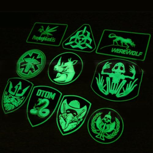 PVC-Stickerei-Aufnäher, personalisiertes Armband, gute Elastizität, Emblem, Kampfabzeichen, Kleidung, Zubehör für Hut, Jacken, Taschen, Stil 5 PVC-Stickerei-Aufnäher, personalisiertes Armband, gute Elastizität, Emblem, Kampfabzeichen, Kleidung, Zubehör für Hut, Jacken, Taschen, Stil 5 von Geardeangloow