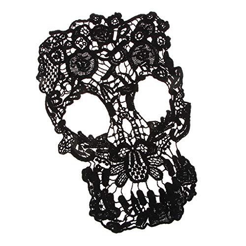 Schwarze Totenkopf-Stickerei Schwarze Totenkopf-Stickerei von Geardeangloow
