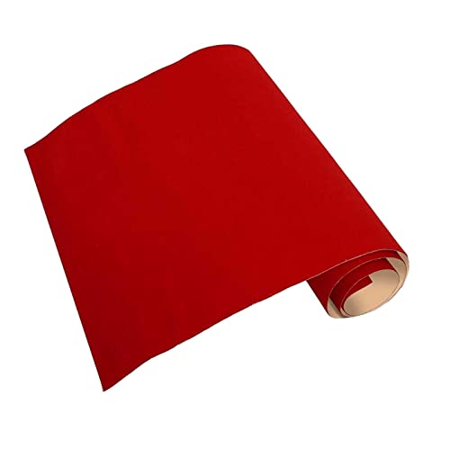 Selbstklebende Rückseite aus Filz, Samt, Veloursstoff, Bastelaufkleber, Rot Selbstklebende Rückseite aus Filz, Samt, Veloursstoff, Bastelaufkleber, Rot von Geardeangloow