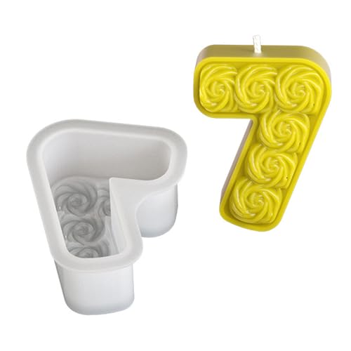 0-8 Rose Numbe Kerzenform Silikonformen Duft Fondant Kuchenformen Gusspflaster Duft Rosenzahl Silikonform Epoxidharzpflaster 0-8 Rose Numbe Kerzenform Silikonformen Duft Fondant Kuchenformen Gusspflaster Duft Rosenzahl Silikonform Epoxidharzpflaster von Geavonyg