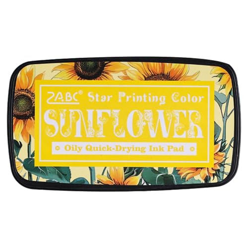 1 PC Stempelstempelstempelkissen Schwamm Für Papierstoffholzmaterialien Stoff Schnelltrocknungsstempelpolster 1 PC Stempelstempelstempelkissen Schwamm Für Papierstoffholzmaterialien Stoff Schnelltrocknungsstempelpolster von Geavonyg