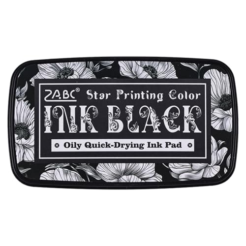 1 PC Stempelstempelstempelkissen Schwamm Für Papierstoffholzmaterialien Stoff Schnelltrocknungsstempelpolster von Geavonyg