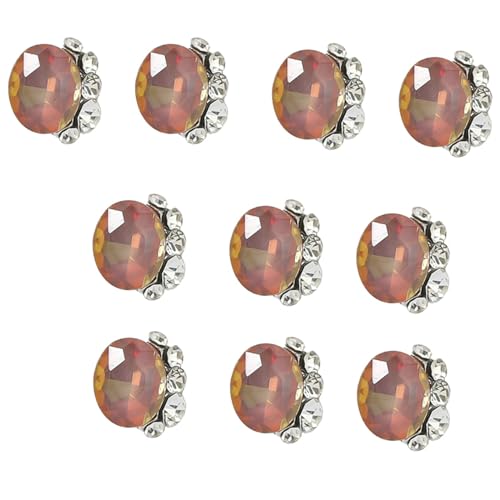 10 Stücke Nagelkunst Strasssteine Herzform Charms Short Quadrat Charms Dekorationen 10 Stücke Nagelkunst Strasssteine Herzform Charms Short Quadrat Charms Dekorationen von Geavonyg