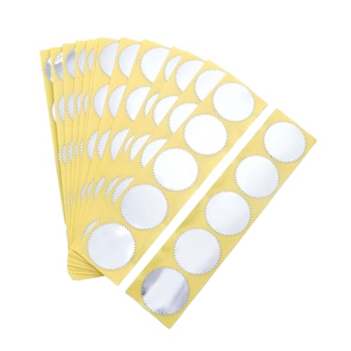 100/250pcs 45 Mm Silber Golden Rötung Zertifikat Wafer Company Seal Labels Aufkleber Für Prädsing Award Aufkleber Für Handwerk von Geavonyg