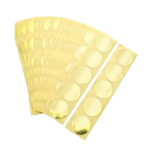 100/250pcs 45 Mm Silber Golden Rötung Zertifikat Wafer Company Seal Labels Aufkleber Für Prädsing Award Aufkleber Für Handwerk von Geavonyg