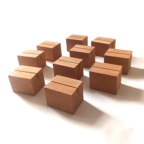 10pcs Holzkartenhalter Stand Photo Display Leere Namenskarten Tischnummer Schreibtisch Ornamente Für Hochzeitsfeiern Ständer 10pcs Holzkartenhalter Stand Photo Display Leere Namenskarten Tischnummer Schreibtisch Ornamente Für Hochzeitsfeiern Ständer von Geavonyg