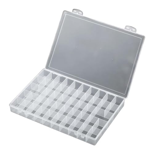 24 36 48 Gitter Lackierorganisator Hülle Schmuck Kiste Klare Plastiklagerung Für Perlen Malerei Basteln Klarer Plastikorganisator von Geavonyg
