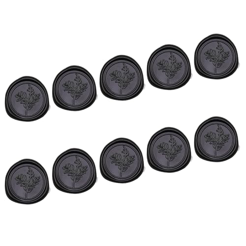 5/10pcs Antique Blattverpackte Dichtungsstempelaufkleber 30 Mm Klebstoff Etiketten Für Hüllkurveneinladungskarten Scrapbooking Lackdichtungsverzierungen von Geavonyg