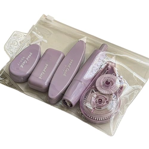 5 PCs Retractable Correction Tape Creative Rollers Creative White Out School Supplies von Geavonyg