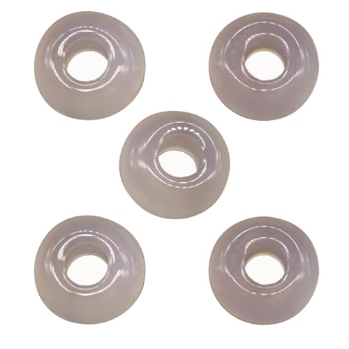 5pcs Großes Loch Rund Perlen Naturstein Für Schmuck Schmuck Der Mehrfarbige Accessoires Großes Loch Masse Erwachsene Erzeugen von Geavonyg