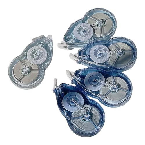 5pcs White Correction Tape Roller 20mx5mm Gesamt 100 M Für Scrapbooking Karten Erstellen Schreiben Schulbüro Verwenden Sie Korrekturklebeband Mit Hoher Kapazität von Geavonyg