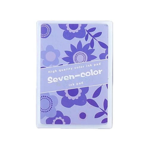 7 Farben Pad Stempelpolster Waschbar Für Kinder Finger Zeichnung Bastelfingerprinting Kartenmarkierung Waschbarer Pads Stempelstempel Erwachsene Kinder Klassenzimmerkarte Und von Geavonyg