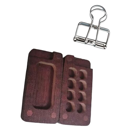 8/15 Gitter Lackbox Mit Clip Travel Aquarell Set Tragbarer Skizzenbuch Paletten Aquarellpaletten Set Lackabund Box von Geavonyg