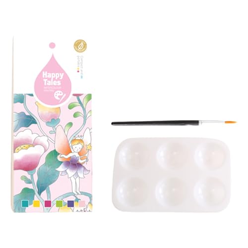 Aquarellbuch Wasser Farbfarbe Set Mit Pinsel Für Kleinkind Kid Kunst Zeichnen Aquarell Malerei Buch Vibrant Colors Artwork von Geavonyg