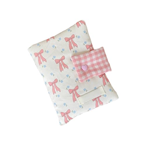 Blumen Bowknot Design Notebook Cover Stylish Protective Case Für Tagebücher Journals & Travel Office Verwenden von Geavonyg