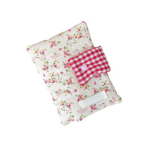 Blumen Bowknot Design Notebook Cover Stylish Protective Case Für Tagebücher Journals & Travel Office Verwenden von Geavonyg