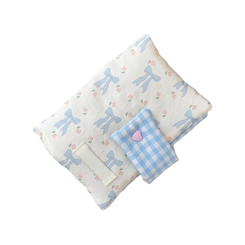 Blumen Bowknot Design Notebook Cover Stylish Protective Case Für Tagebücher Journals & Travel Office Verwenden von Geavonyg